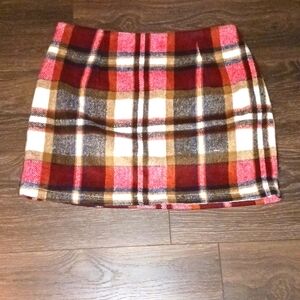Flannel skirt